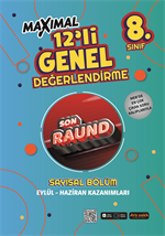 MAXIMAL 12'Lİ GENEL DEĞERLENDİRME SAYISAL BÖLÜM